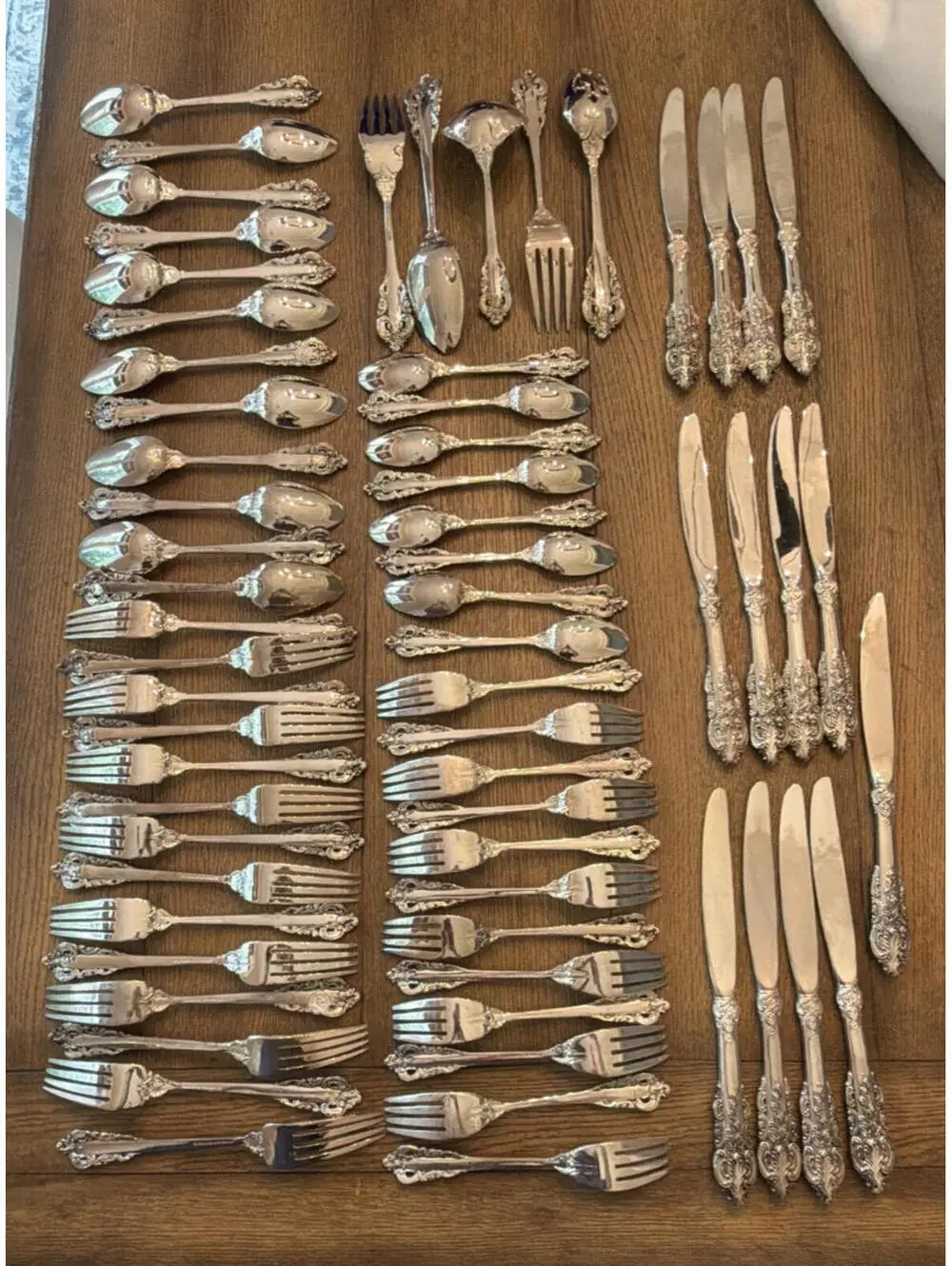 Godinger baroque silverplate